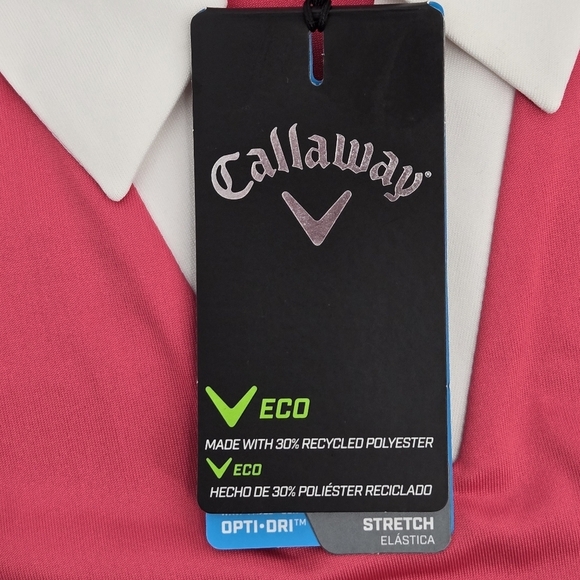 Women's OPTI-DRI ECO Sleeveless Pink Pickleball Golf Top SiZE:XL (NWT) - Picture 4 of 10